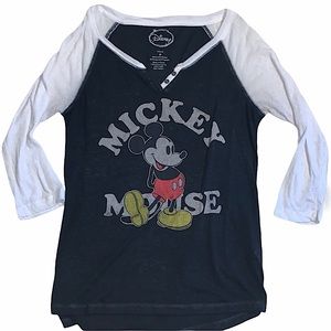 Mickey Mouse baseball T-shirt
